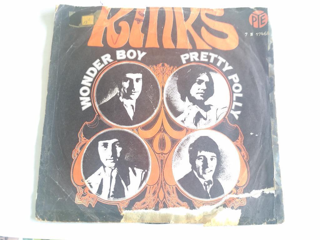 SINGLE THE KINKS --WONDERBOY/PRETTY POLLY--, Gebruikt, 7 inch, Single, Ophalen of Verzenden