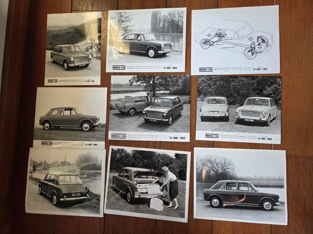 40x Austin Morris 1100 1300 Traveller persfoto, Ophalen of Verzenden, Zo goed als nieuw