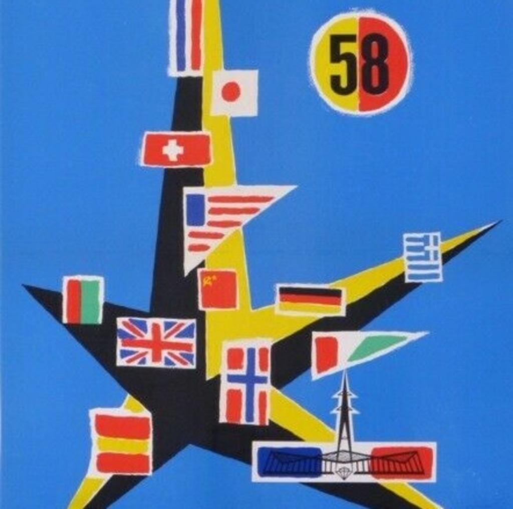 Publicité rétro Expo '58, Collections, Rétro, Envoi, Maison et Meubles