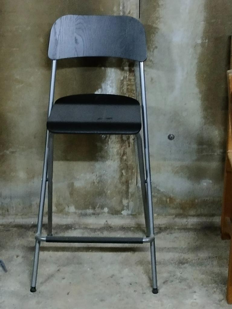 Barstoel, Ophalen, Gebruikt, 60 tot 90 cm, 1 kruk