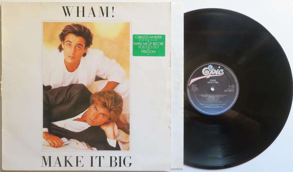 Wham - Make it big ! Lp, Cd's en Dvd's, Vinyl | Pop, Ophalen of Verzenden, 1980 tot 2000, Gebruikt, 12 inch