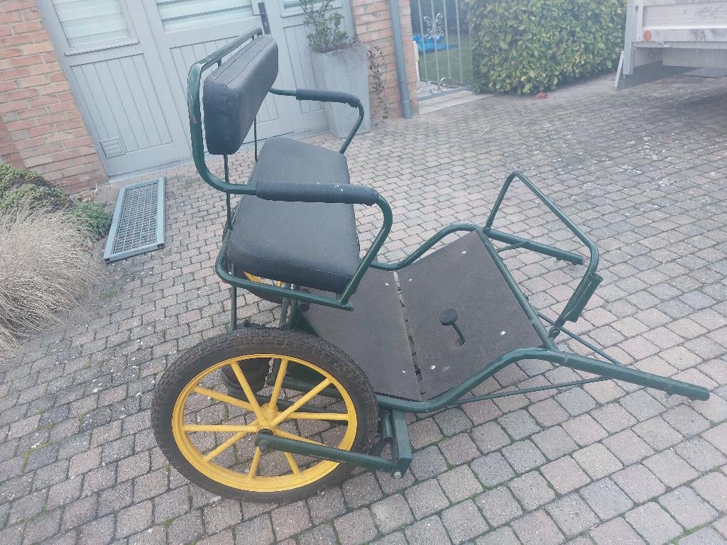 Sulky à vendre, Animaux & Accessoires, Comme neuf, Sulky, Cheval ou Poney