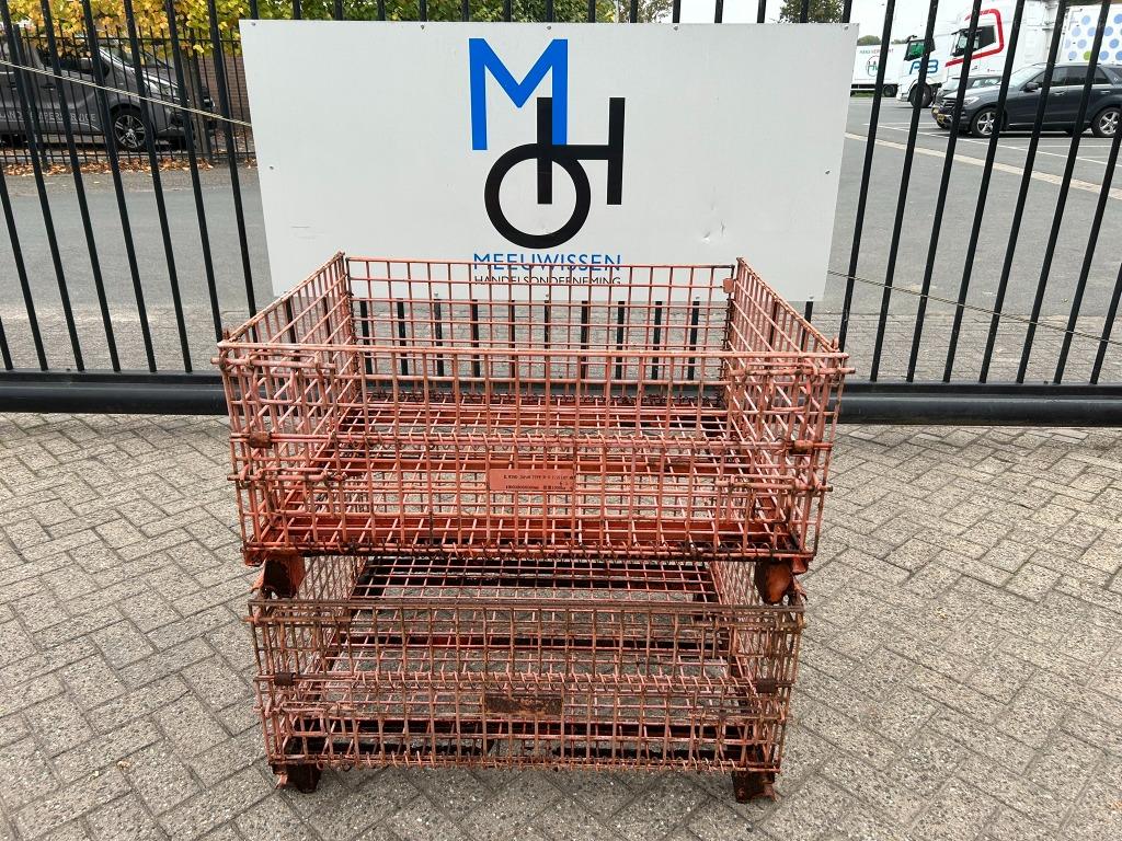 Gaaskratten/gaaskrat/opslagkrat met klep voorzijde 100x80CM, Ophalen