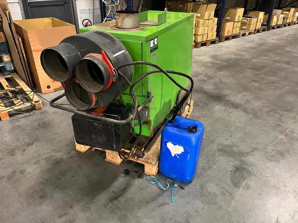 Remko brander mazout, Enlèvement