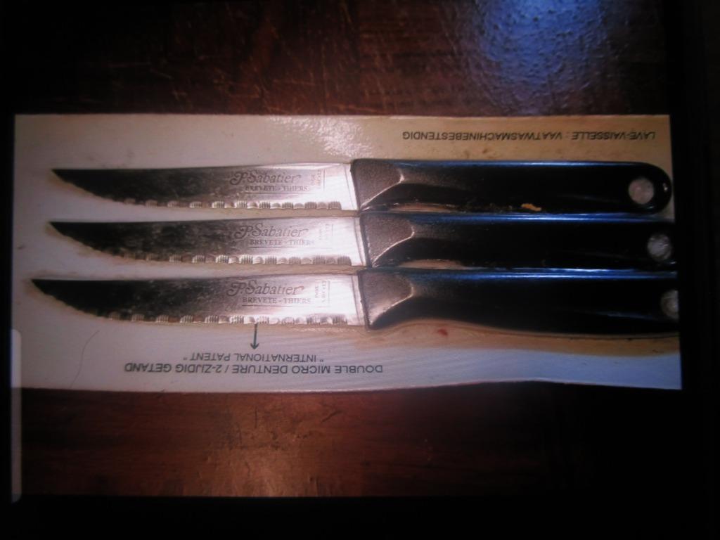 steakmessen, Verzenden