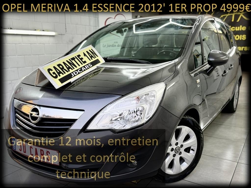 OPEL MERIVA 1.4 ESSENCE 100 ‼️GARANTIE 1 AN CTOK‼️, Autos, Achat, Entreprise, Garantie prolongée, Entretenue par le concessionnaire