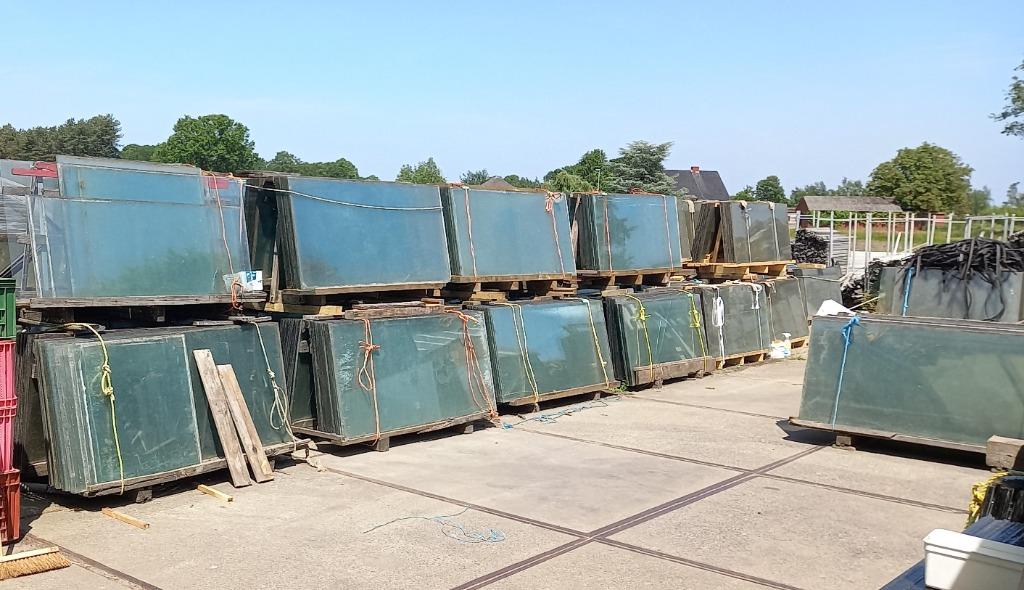 serre glas 165 x 73 x 4mm = 10 €, Verre, Serre, Enlèvement, Utilisé