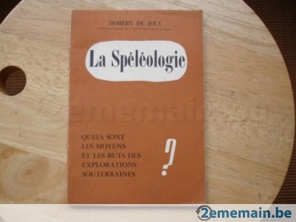 Speleologie, Robert de Joly, Boeken, Ophalen, Gelezen