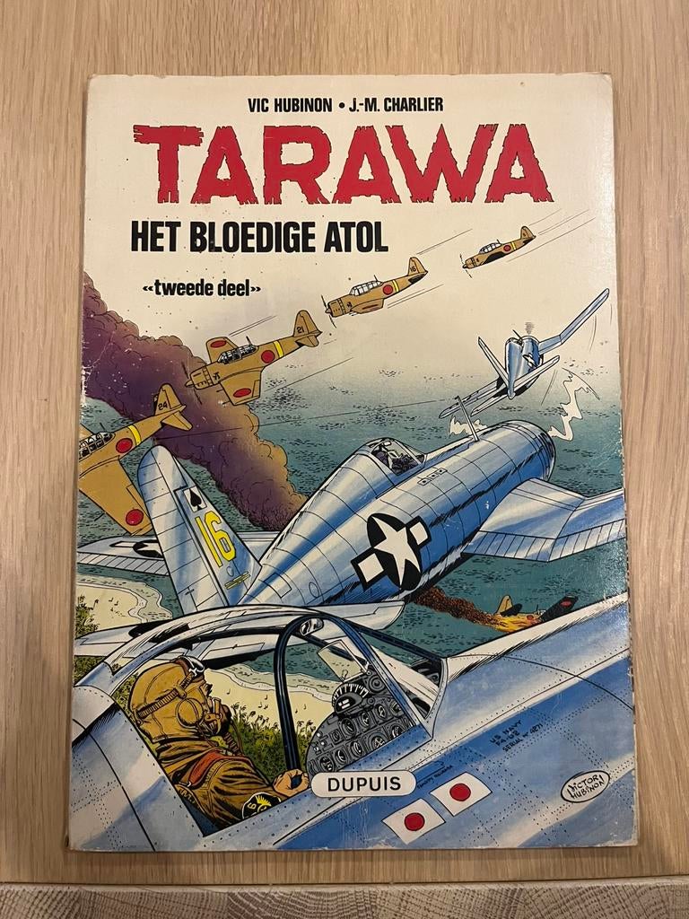 Tarawa - Het bloedige atol - tweede deel, Boeken, Eén stripboek, Ophalen of Verzenden