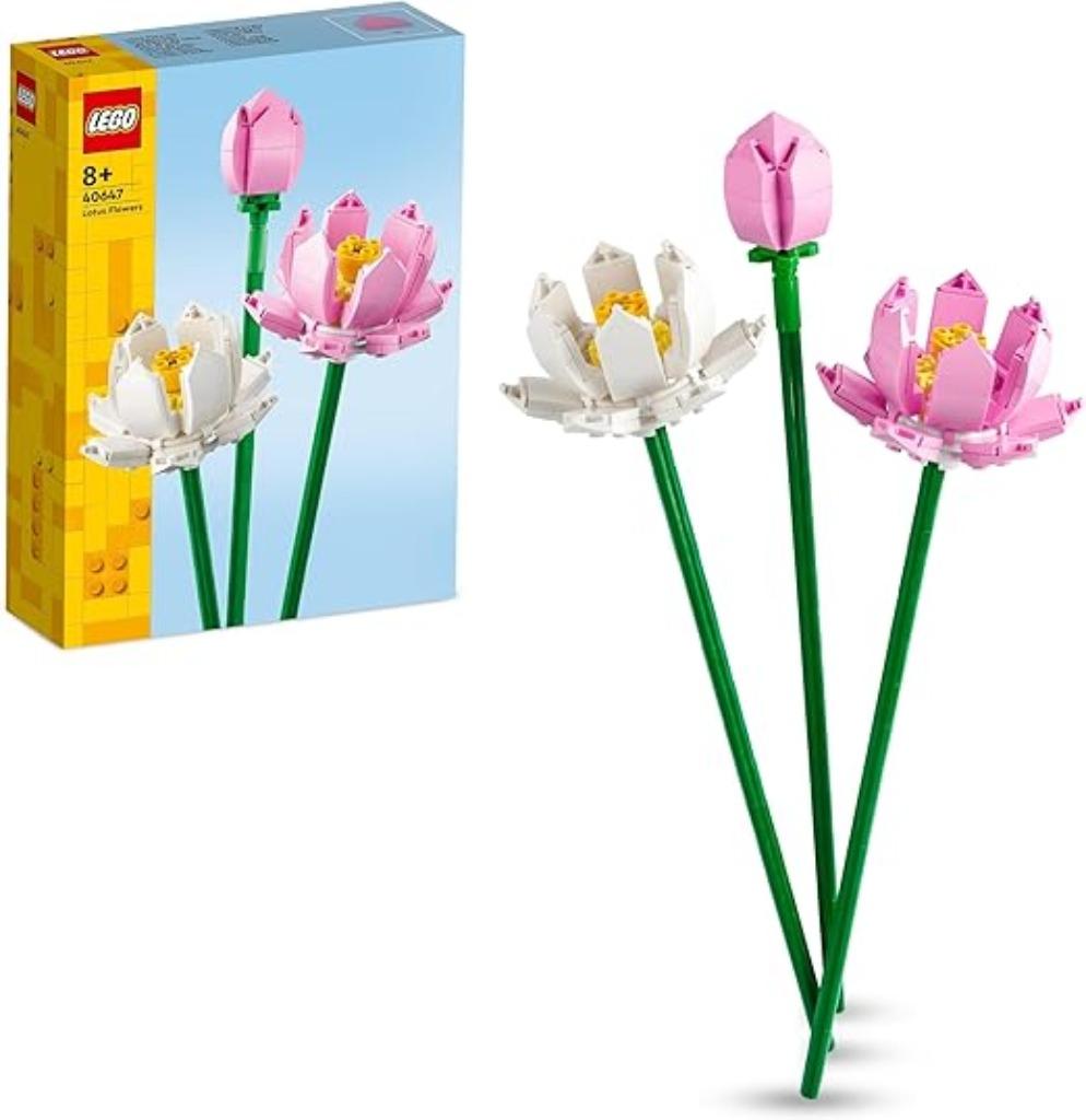 LEGO Lotus Flowers LIVRAISON RAPIDE ET GRATUITE, Envoi, Neuf, Ensemble complet, Lego