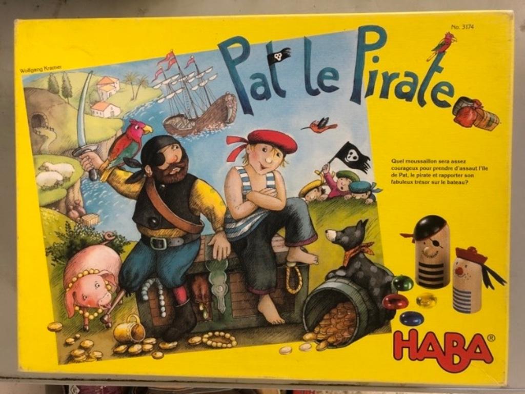 PAT LE PIRATE - beau jeu HABA pour jeunes joueurs, Enlèvement ou Envoi