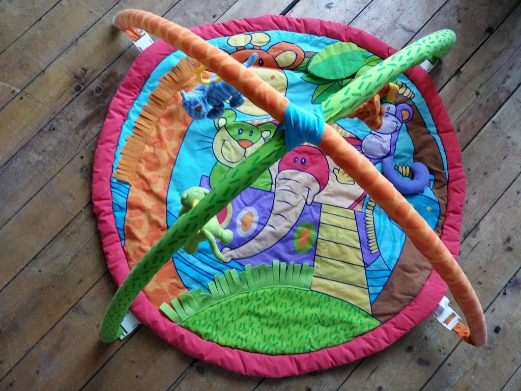 Twee speelmatten, Ophalen