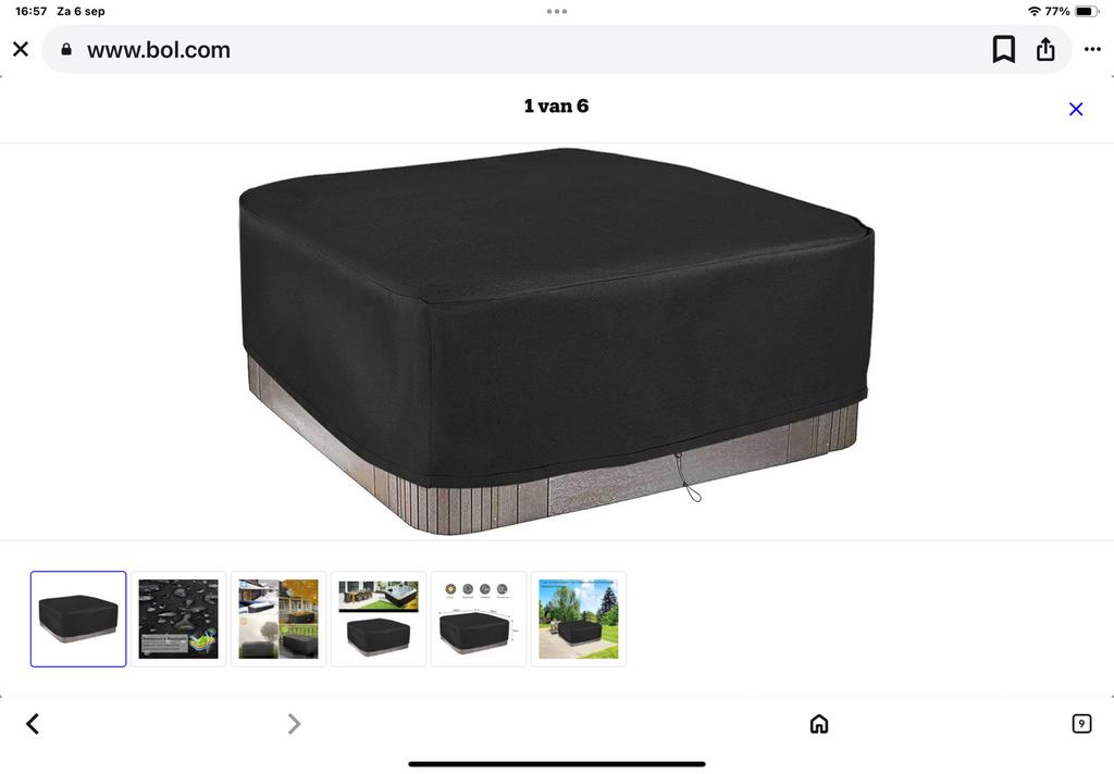 SPA LINE COVER, Tuin en Terras, Ophalen, Zo goed als nieuw