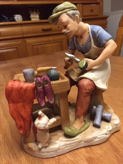 Beeldje schoenmaker, Ophalen of Verzenden