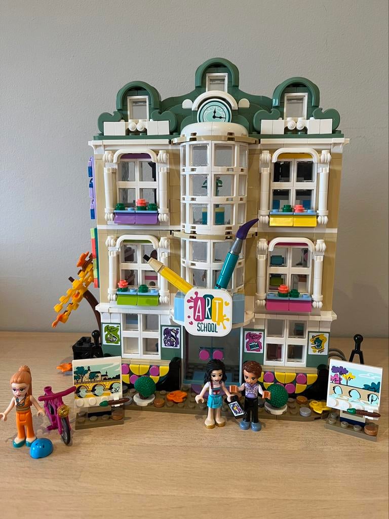 Lego Friends kunstschool (41711), Ophalen, Zo goed als nieuw, Lego