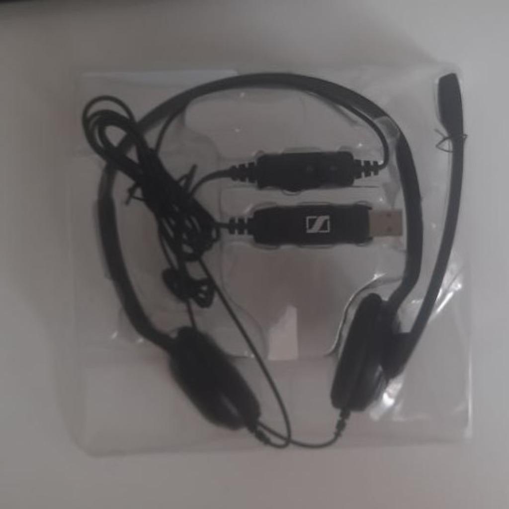 Sennheiser PC 8 USB-koptelefoon, Audio, Tv en Foto, Hoofdtelefoons, Zo goed als nieuw, Sennheiser, Ophalen of Verzenden