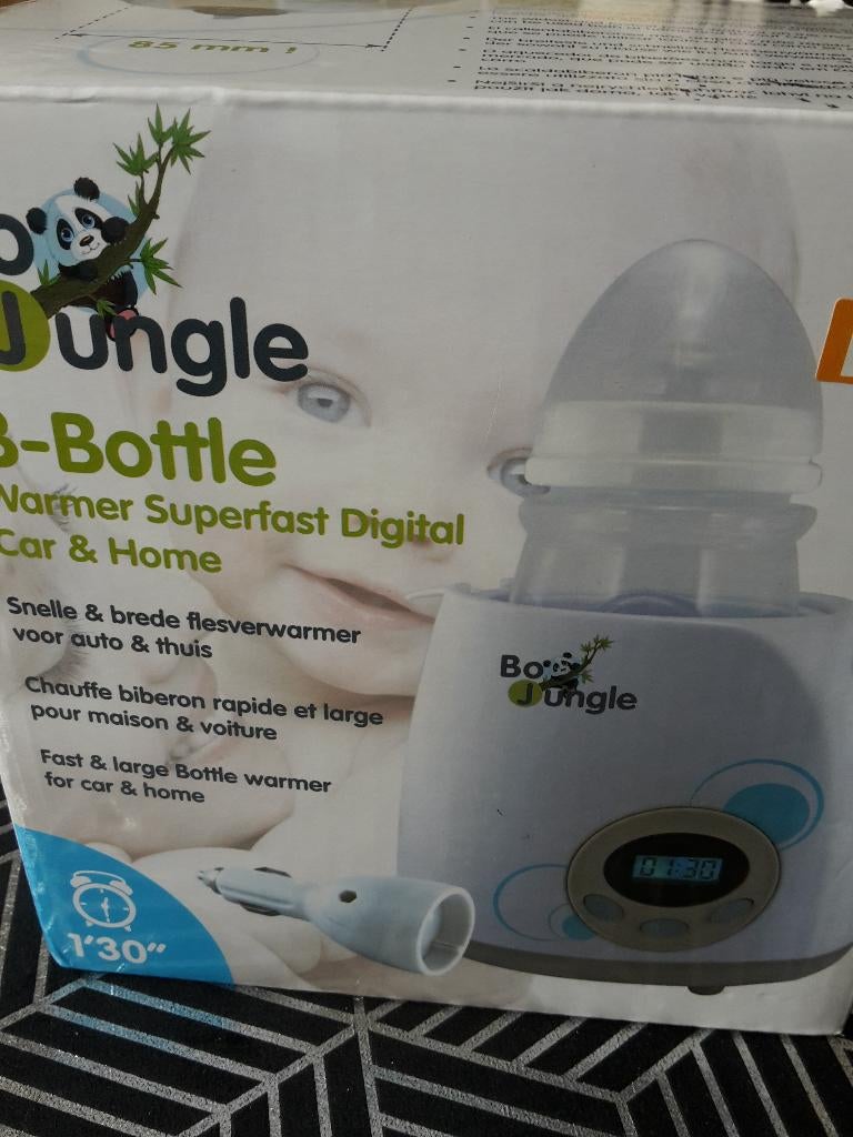 Supersnelle & extra brede flesverwarmer, digitaal, als nieuw, Ophalen of Verzenden, Zo goed als nieuw, Flessen- of potjesverwarmer