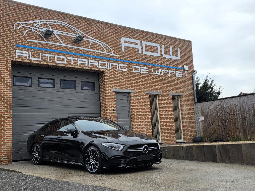 Mercedes CLS 53 AMG - 39.700KM - 435PK - FULL OPTION - 2021, Auto's, Mercedes-Benz, Automaat, Zwart, Leder, Bedrijf