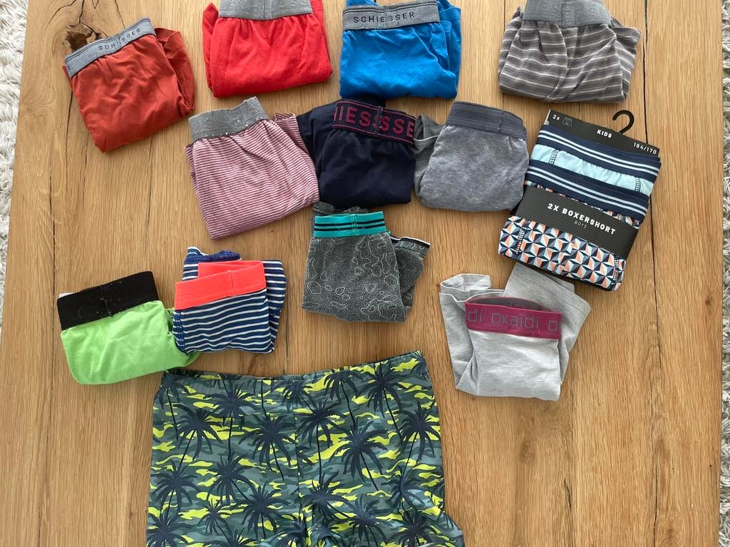 Onderbroeken merk schiesser e.a., Kinderen en Baby's, Kinderkleding | Maat 164, Zo goed als nieuw, Nacht- of Onderkleding, Ophalen of Verzenden