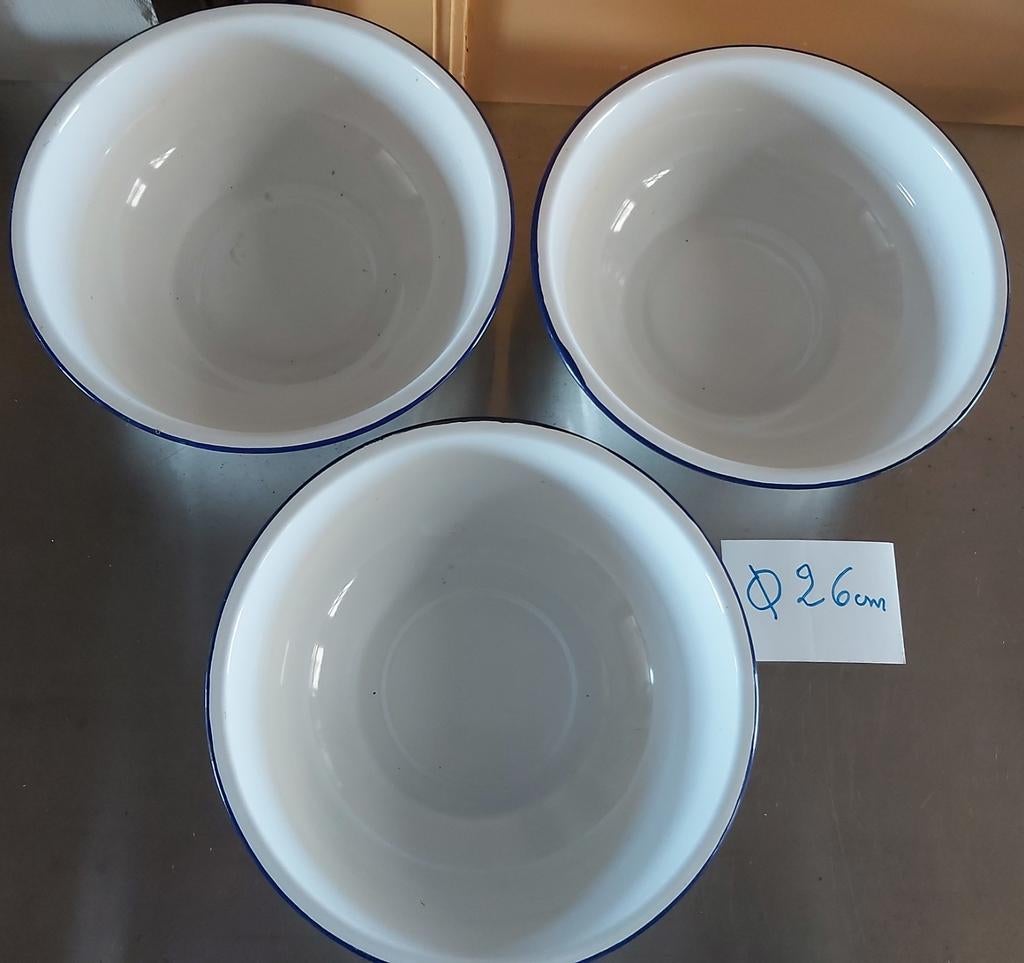 Schaal schalen emaille schalen decoratie, Ophalen