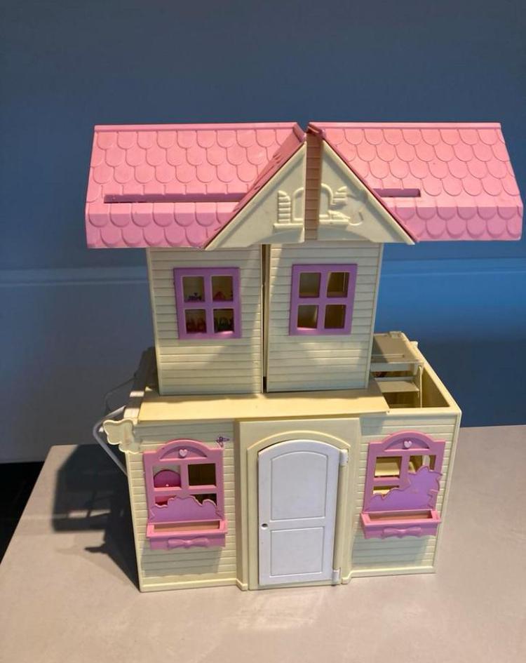 Vintage Barbie Kelly Doll house - poppenhuis, Kinderen en Baby's, Speelgoed | Poppenhuizen, Ophalen of Verzenden