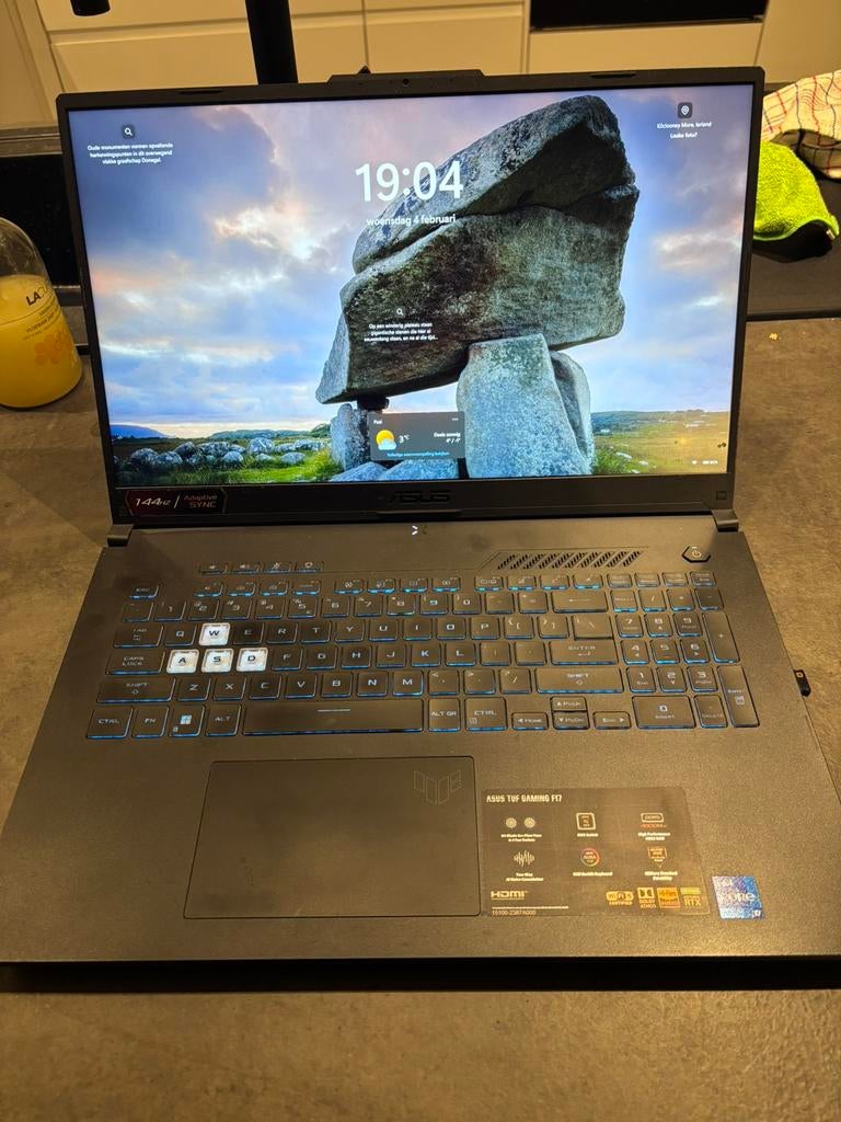 Asus TUF gaming F17 gaming laptop, Enlèvement, Comme neuf, Gaming