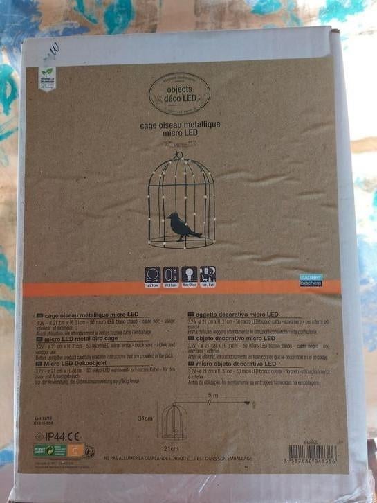 cage lumineuse corbeau, Enlèvement ou Envoi, Neuf