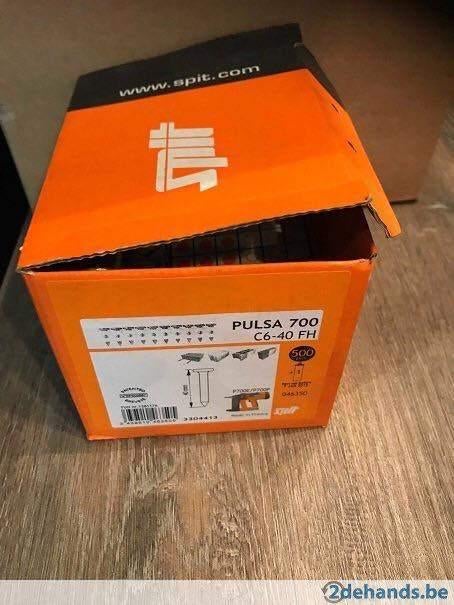 spit nagels +accu (nieuw), Doe-het-zelf en Bouw, IJzerwaren en Bevestigingsmiddelen, Ophalen