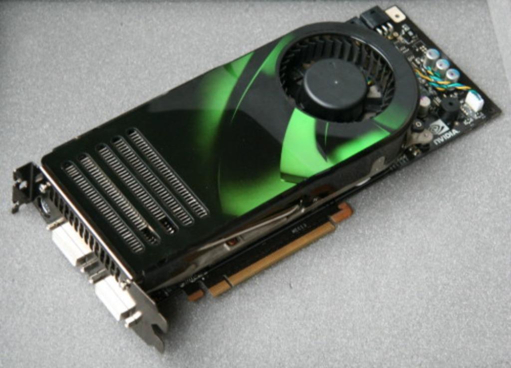 carte Nvidia GTX 8800, Envoi, Nvidia