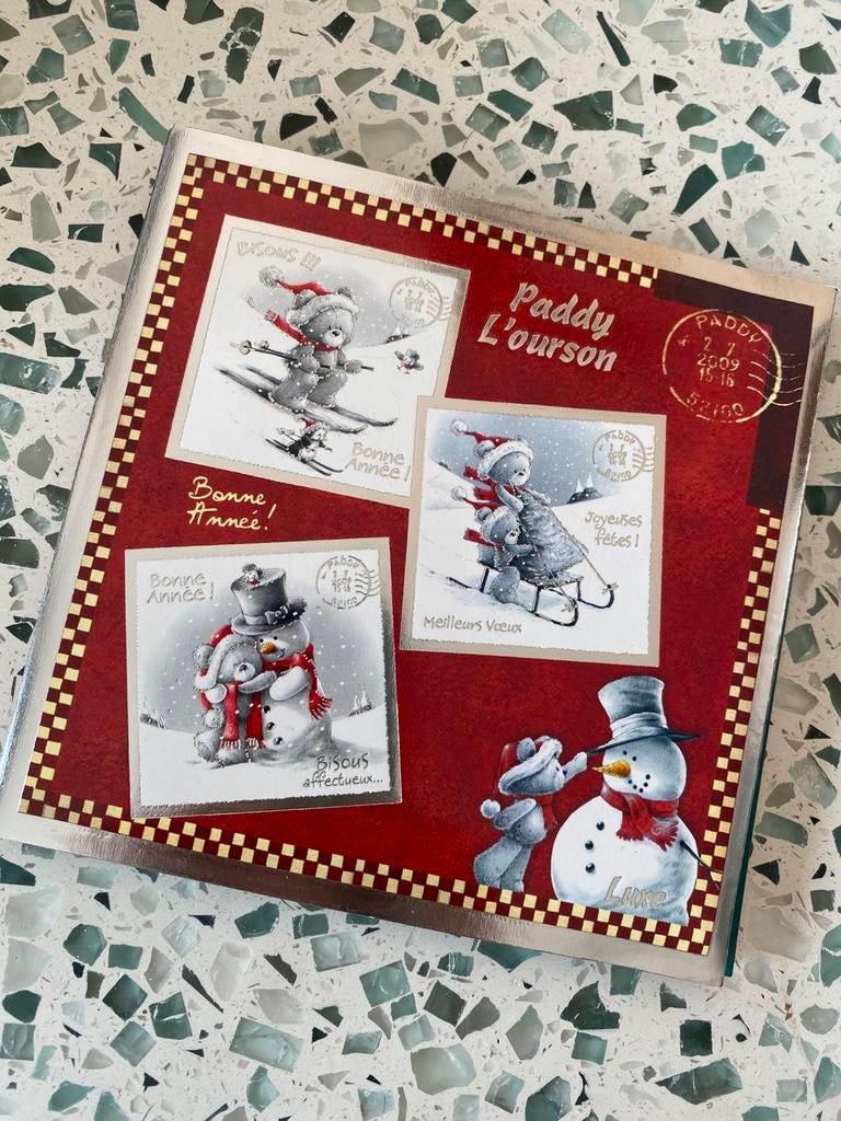 Cartes postales noël bonne année, Collections, Enlèvement ou Envoi, 1980 à nos jours, Non affranchie, (Jour de) Fête