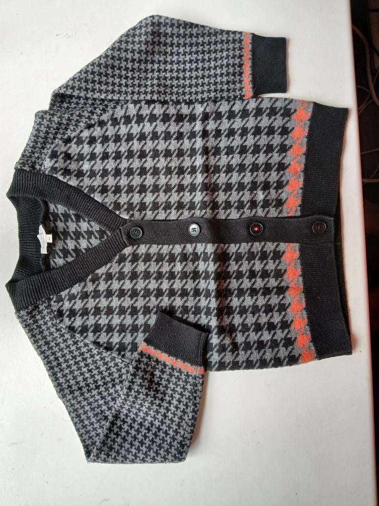 Prachtige cardigan/gilet katoen cashmere P. SMITH 4J/104, PAUL SMITH, Verzenden, Trui of Vest, Zo goed als nieuw