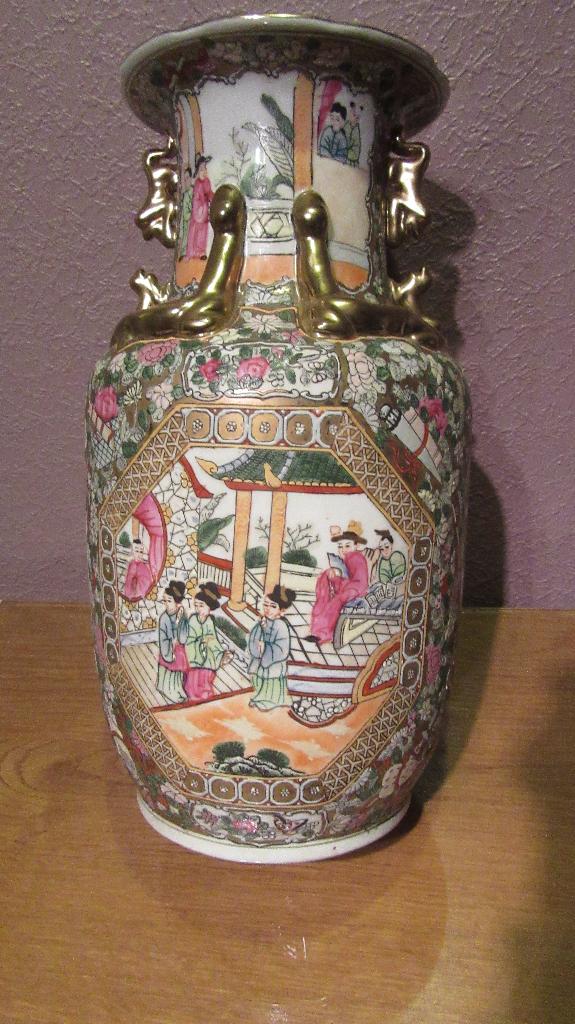 Mooie grote Japanse vaas, Ophalen