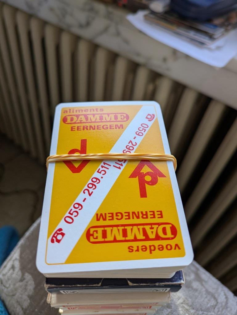 Voeders Damme Eernegem, Verzamelen, Ophalen of Verzenden, Zo goed als nieuw, Speelkaart(en)