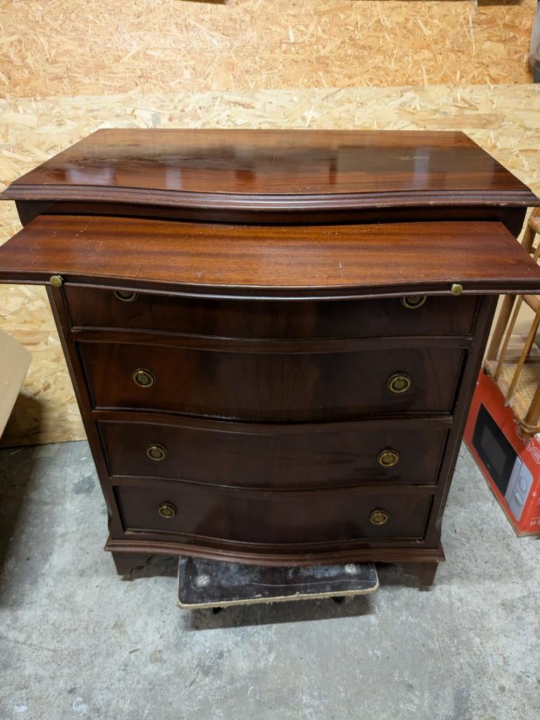 Commode anglaise en acajou des années 1950, Maison & Meubles, Enlèvement ou Envoi