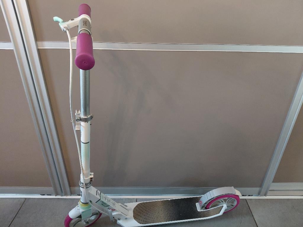 witte scooter voor kinderen, Fietsen en Brommers, Steps, Ophalen, Gebruikt, Gewone step, Oxelo Decathlon