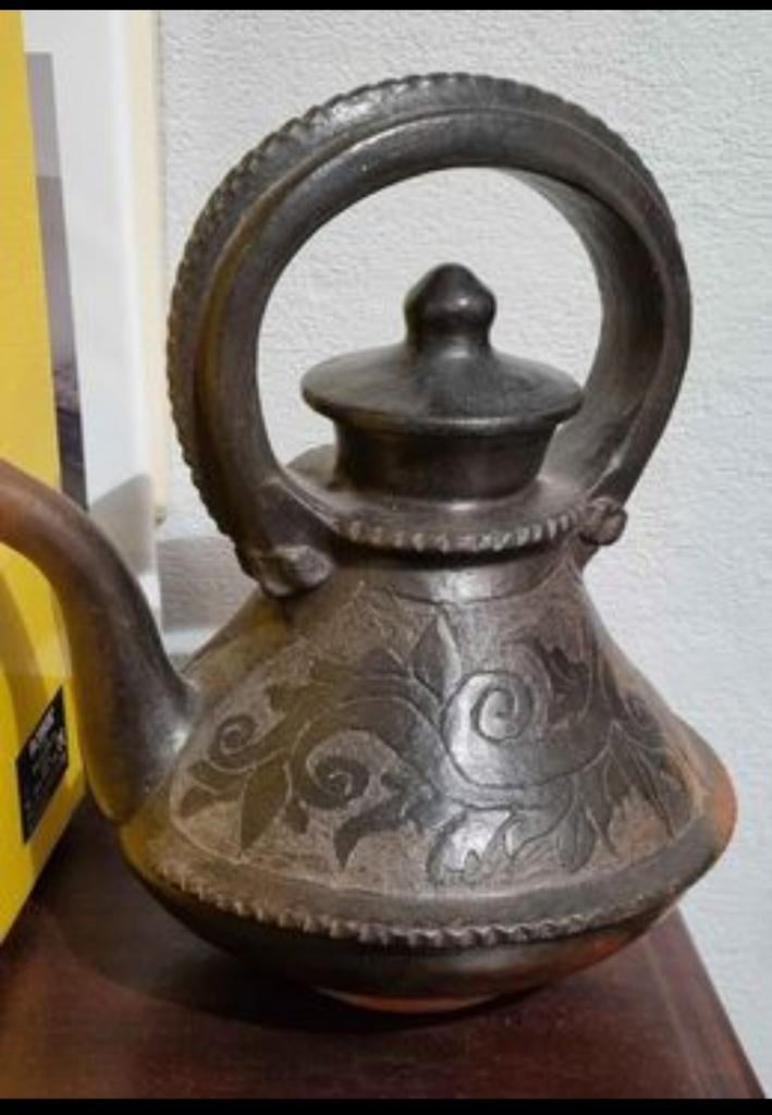 Sier Koffiekan uit Bali, Ophalen of Verzenden