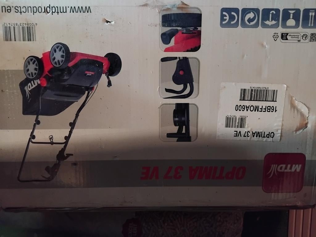 Évent d'aération Mtd Grass, Jardin & Terrasse, Enlèvement