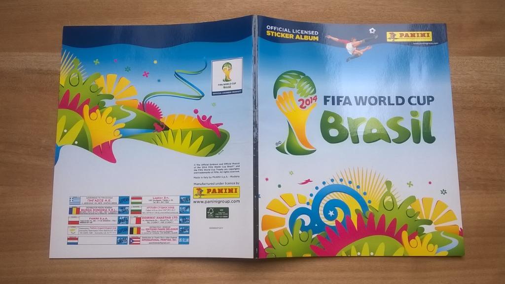 ALBUM VIDE PANINI FIFA WORLD CUP BRASIL 2014, Collections, Enlèvement ou Envoi, Livre ou Revue
