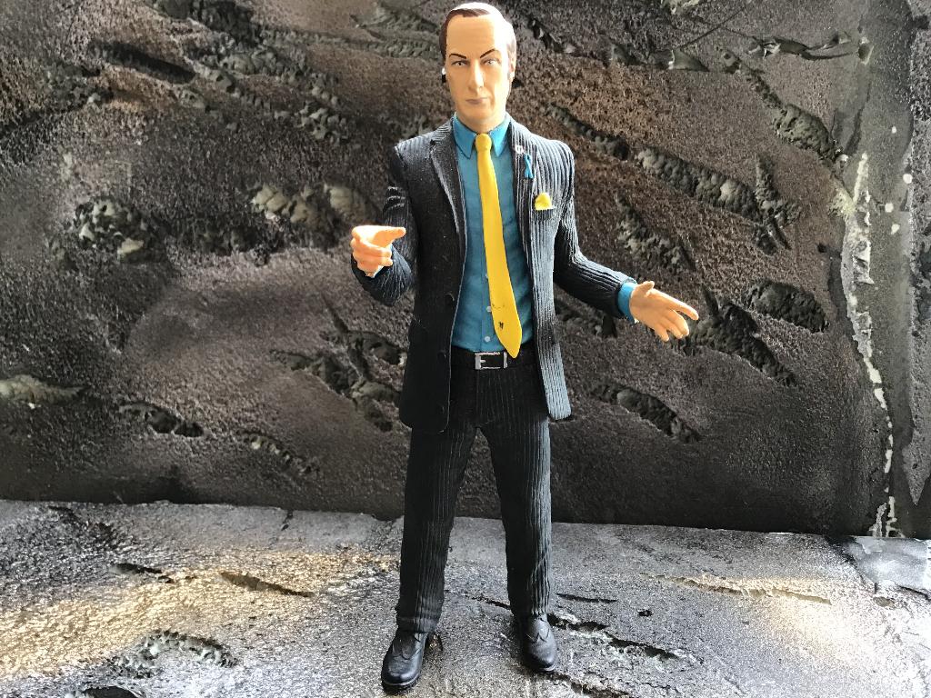 Mezco Toyz Breaking Bad (Saul Goodman), Ophalen of Verzenden, Zo goed als nieuw, Film, Actiefiguur of Pop