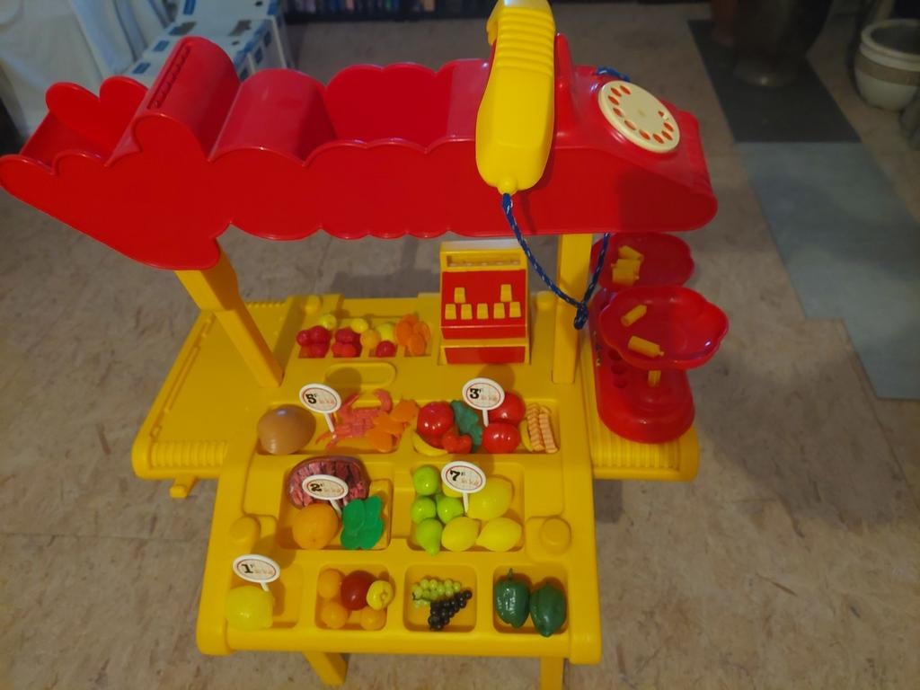 Smoby winkel met veel toebehoren, Ophalen, Zo goed als nieuw