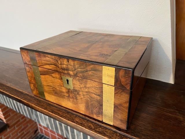 Écritoire de Voyage en Noyer – 2ème partie XIXe, Antiquités & Art, Enlèvement