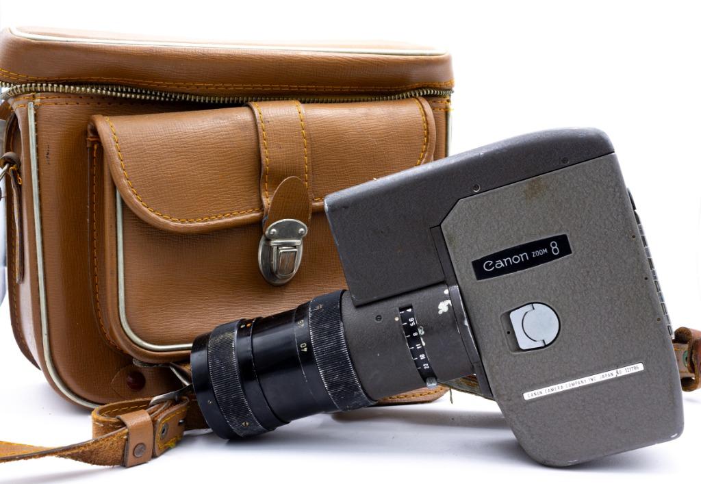 Canon Zoom 8 - 10-40 mm F1.4 + tas, Audio, Tv en Foto, Ophalen of Verzenden, 8mm, Camera