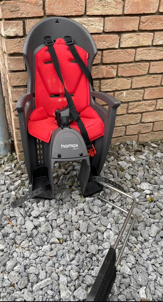 Siège bébé velo Hamax smiley decathlon, Enfants & Bébés, Enlèvement, Comme neuf