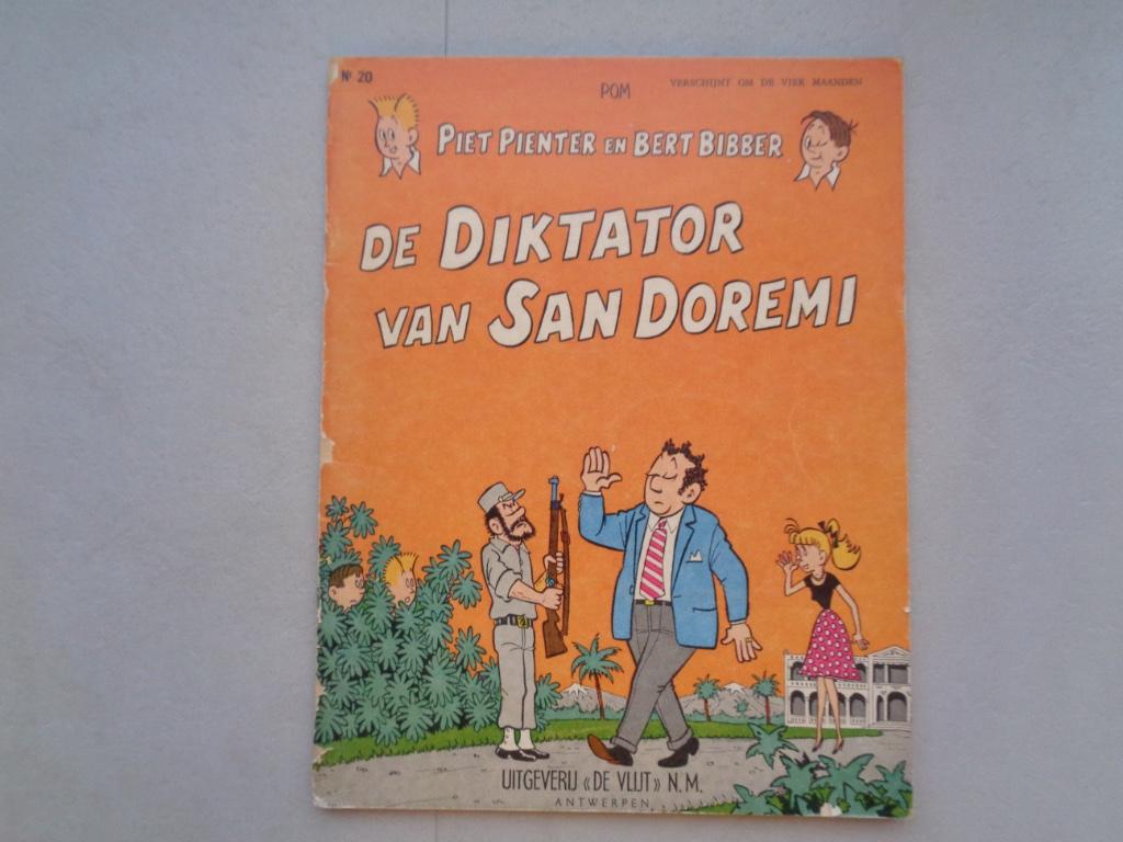 Piet Pienter en BB 20 - De Dictator van San Doremi - 1965, Boeken, Stripverhalen, Ophalen of Verzenden