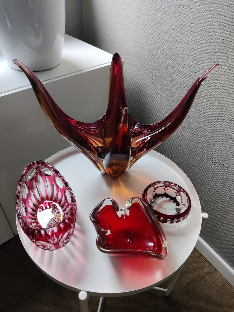 Rode Murano items ( flavio poli), Antiquités & Art, Enlèvement