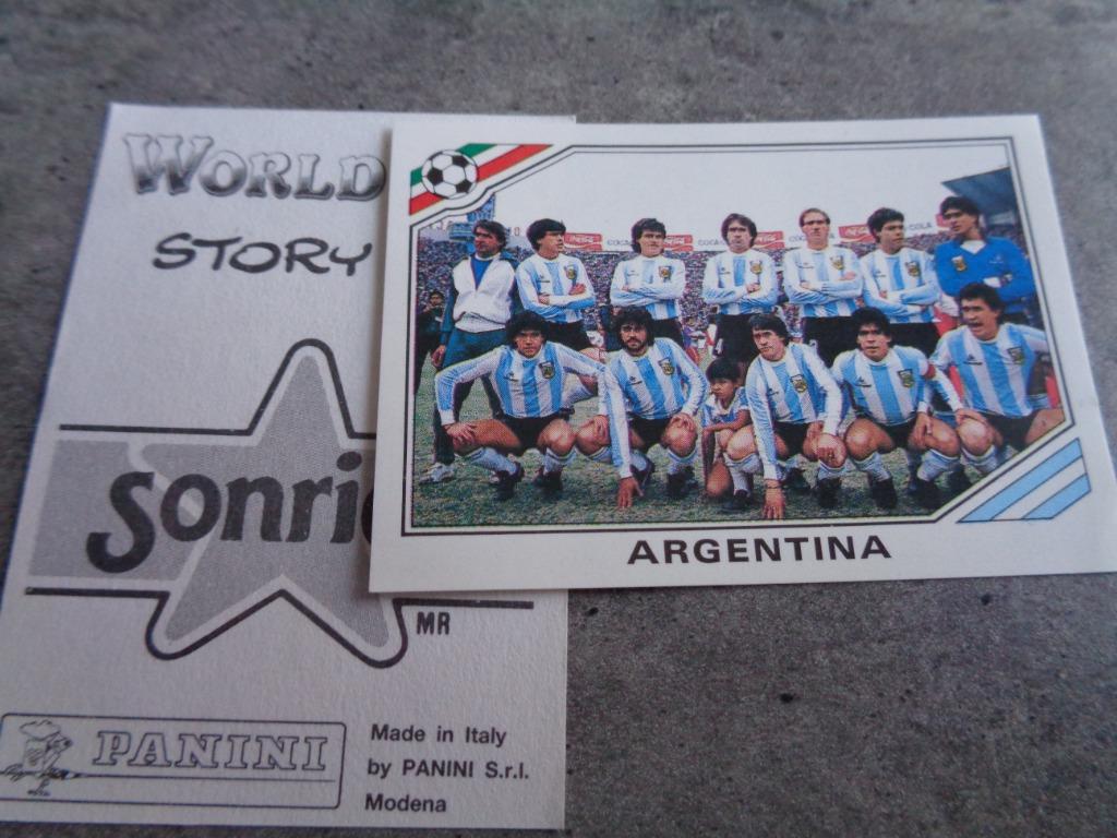 AUTOCOLLANT PANINI COUPE DU MONDE DE FOOTBALL ARGENTINE 1X *, Enlèvement ou Envoi, Autocollant