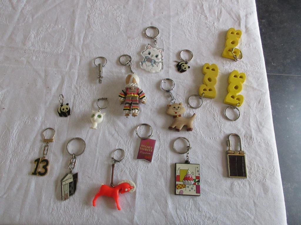 verzameling sleutelhangers, Verzamelen, Ophalen