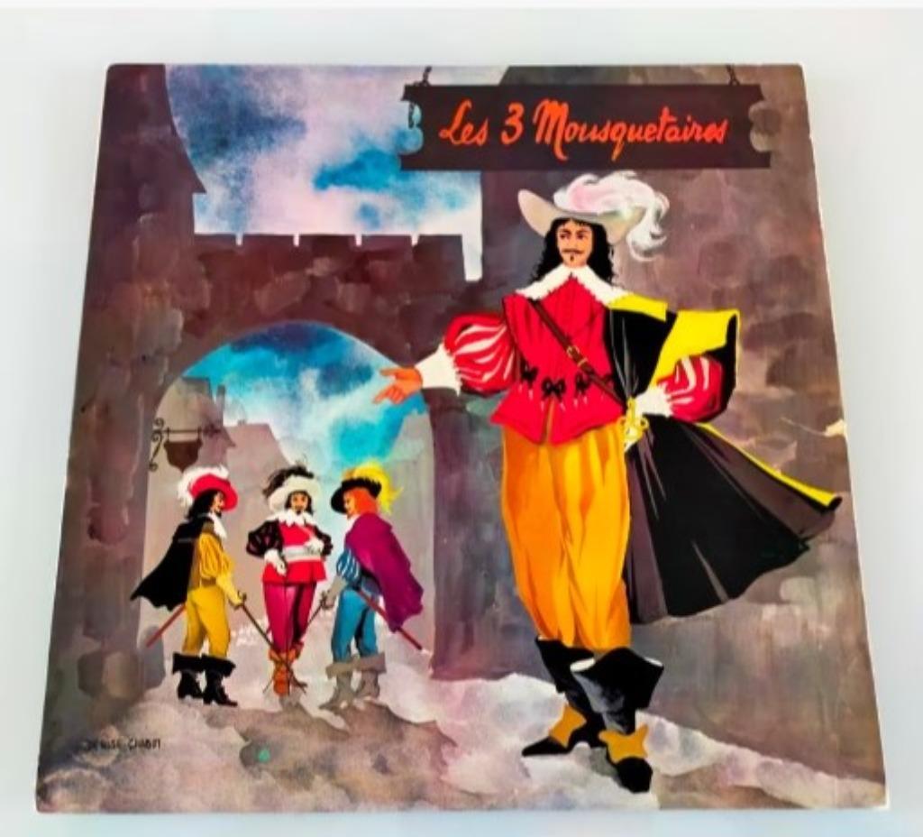Vinyle LP Leçon 3 Mousquetaires Story Alexandre Dumas, Enlèvement ou Envoi, Fable ou Conte (de fées)