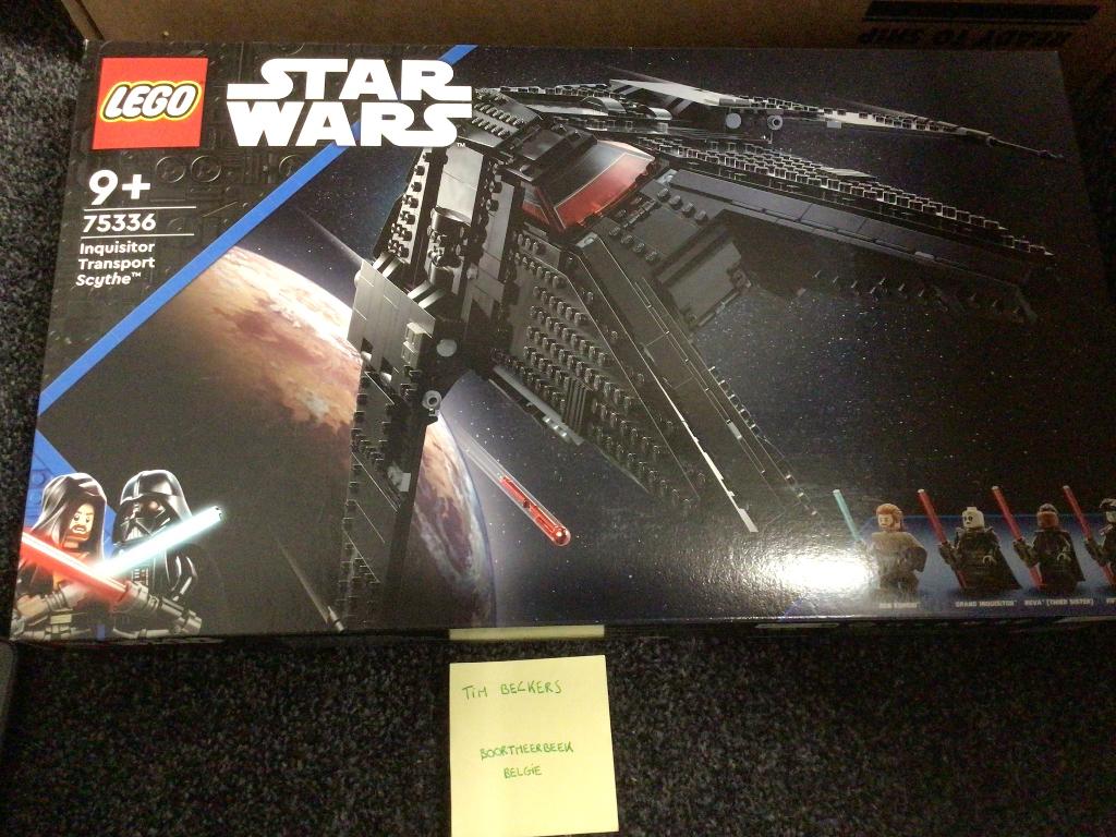 Lego star wars - Transport van de Inquisitor Scythe (75336), Ophalen of Verzenden, Nieuw, Complete set, Lego