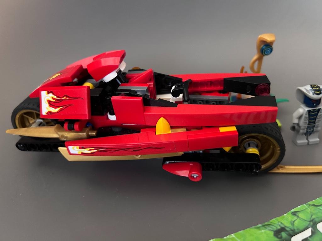 Lego Ninjago 9441 - Kai's Blade Cycle, Enlèvement, Utilisé, Ensemble complet, Lego